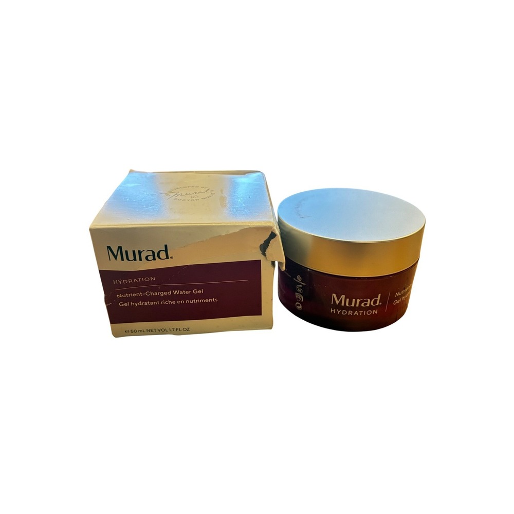 Murad Hydration Nutrient-Charged Water Gel 1.7oz 50mL New Jar Damaged‎ Box